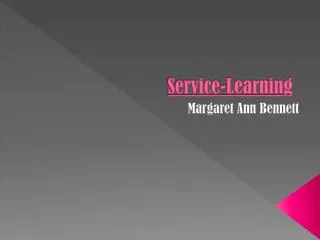 Service-Learning