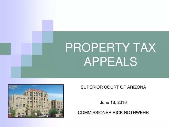 property tax appeals