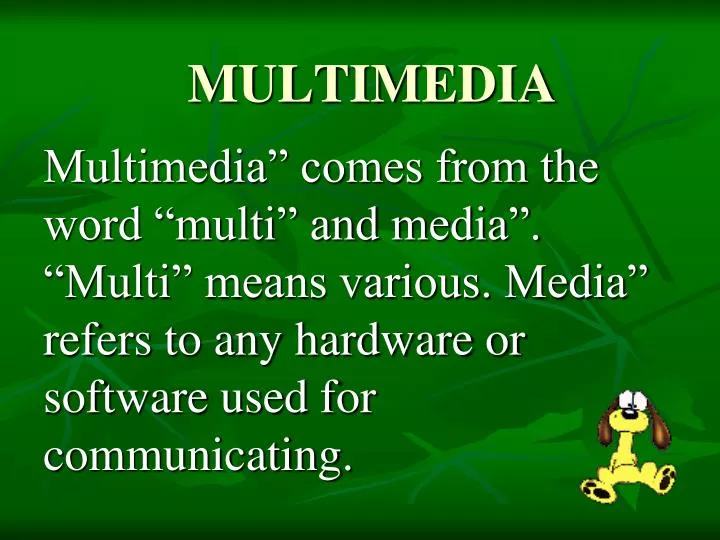 multimedia