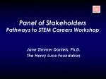 Empowering Women in STEM Careers: Funding, Impact, and Strategies for Success - slide 1