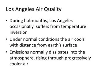 Los Angeles Air Quality