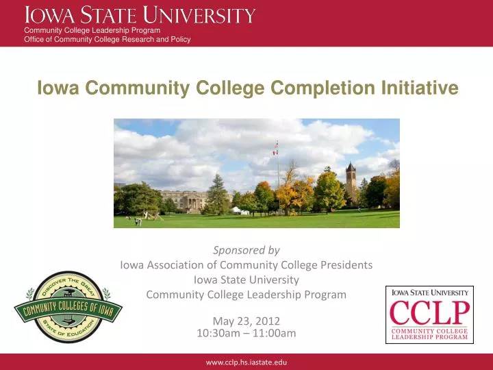 iowa community college completion initiative