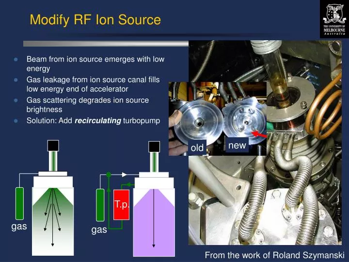 modify rf ion source