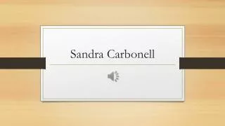 sandra carbonell