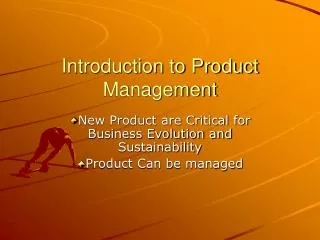 Introduction to Product Management