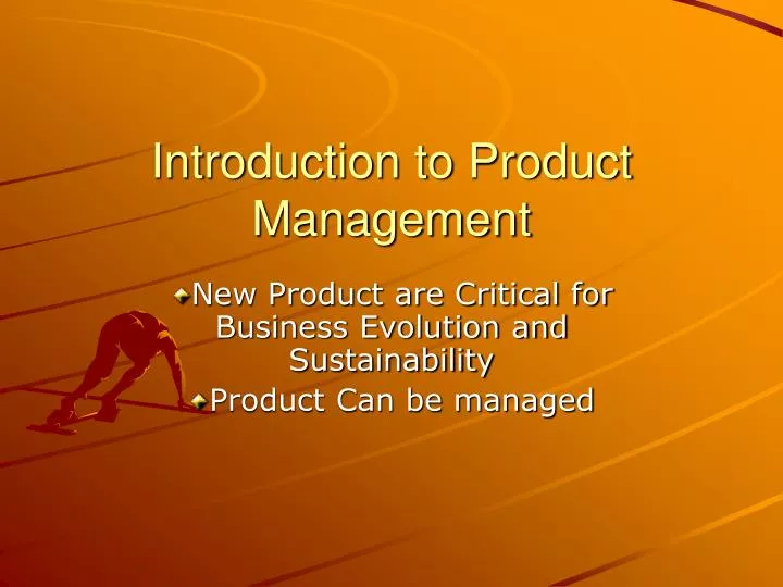 introduction to product management