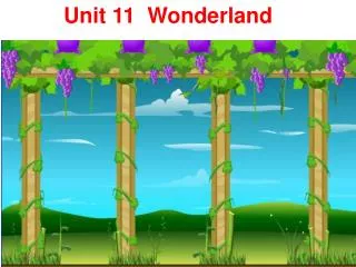 Unit 11 Wonderland