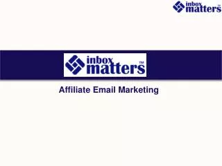 Affiliate Email Marketing