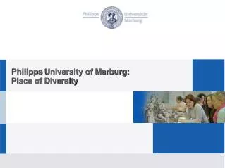 Philipps University of Marburg: Place of Diversity