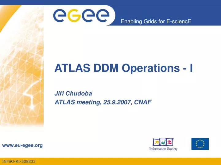 atlas ddm operations i