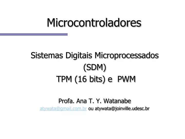 microcontroladores