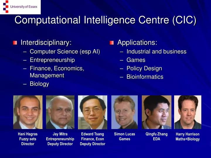 computational intelligence centre cic