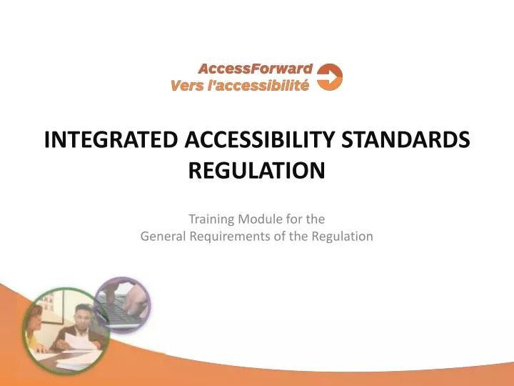 integrated accessibility standards regulation