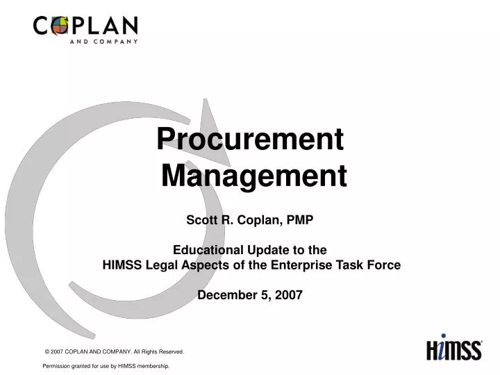 procurement management