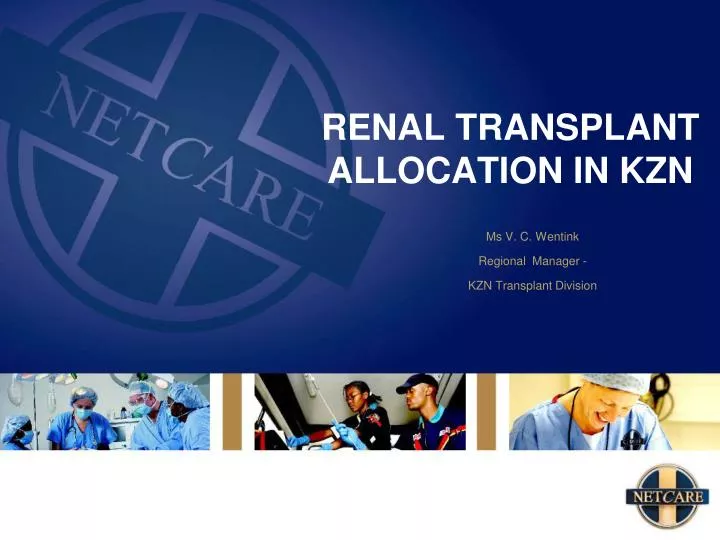 renal transplant allocation in kzn