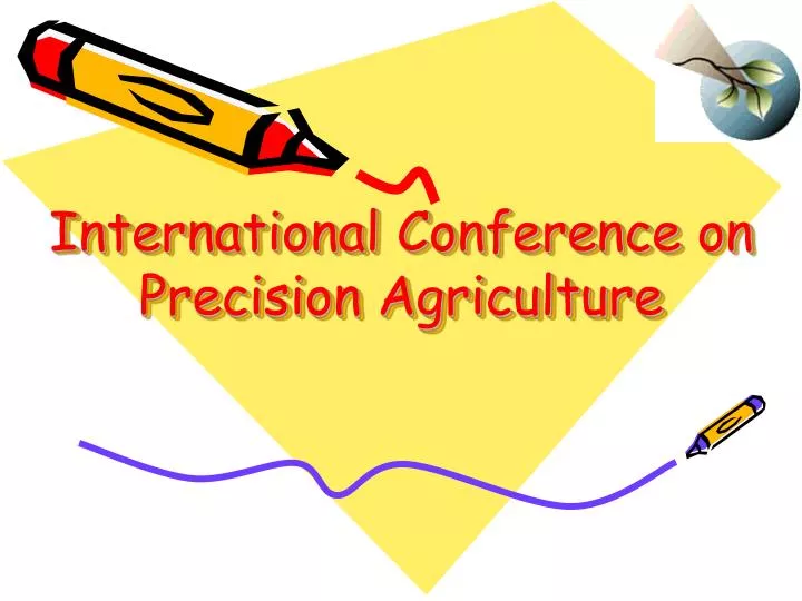 international conference on precision agriculture