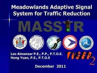 Meadowlands Adaptive Signal System for Traffic Reduction