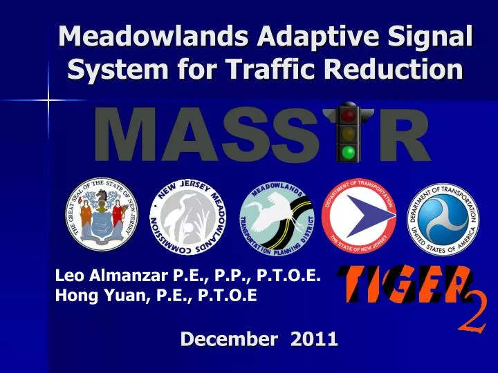 meadowlands adaptive signal system for traffic reduction