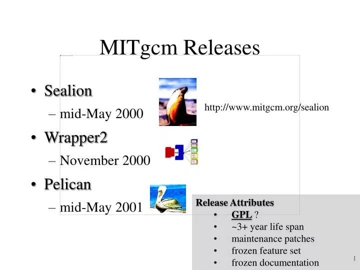 mitgcm releases