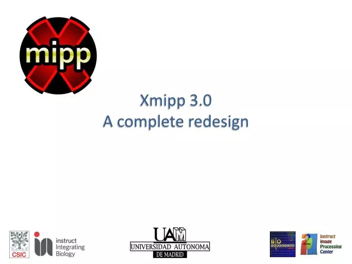 xmipp 3 0 a complete redesign