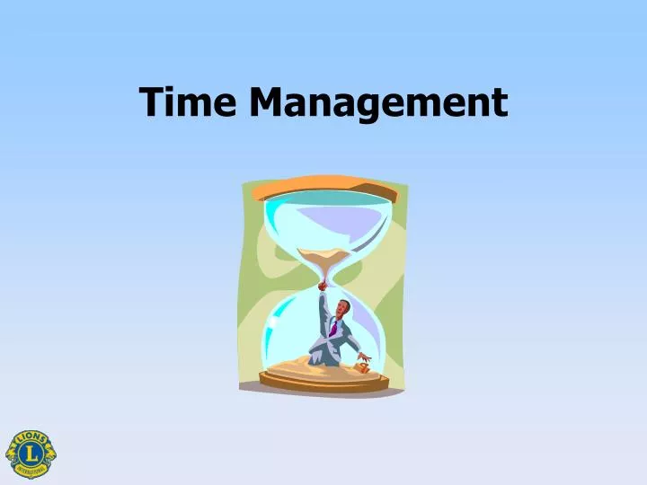 time management