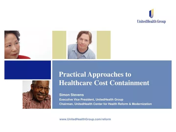 practical approaches to healthcare cost containment