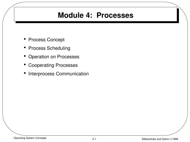 module 4 processes
