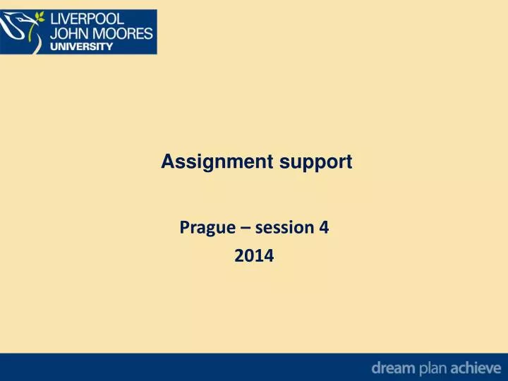 assignment support