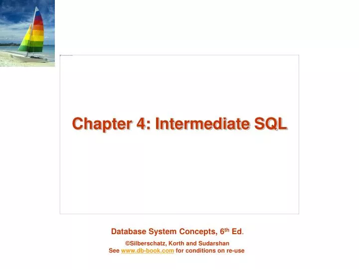 chapter 4 intermediate sql
