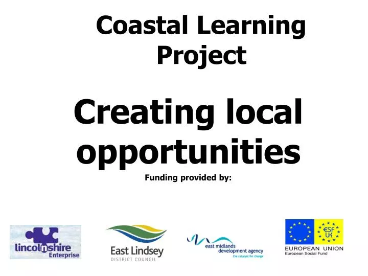 coastal learning project