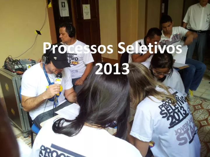 an lise t cnica dos resultados dos processos seletivo 2013