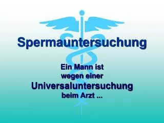 spermauntersuchung