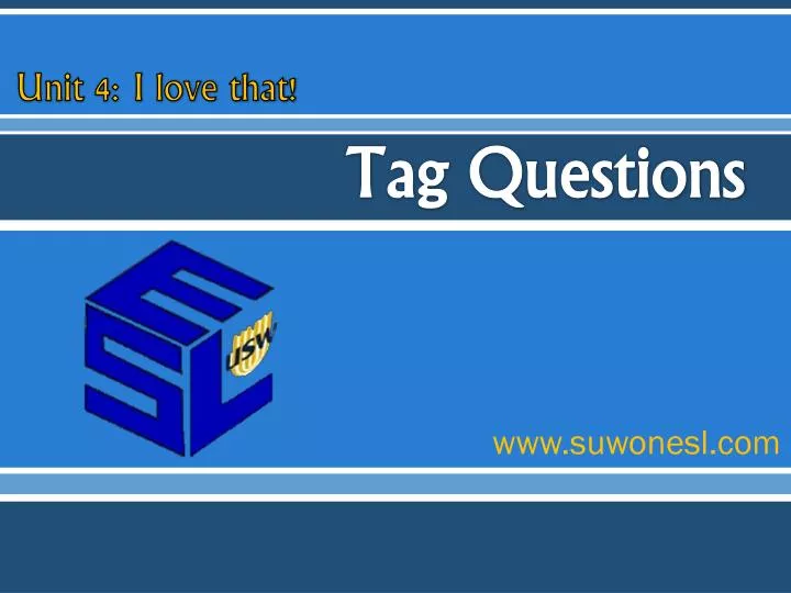 tag questions