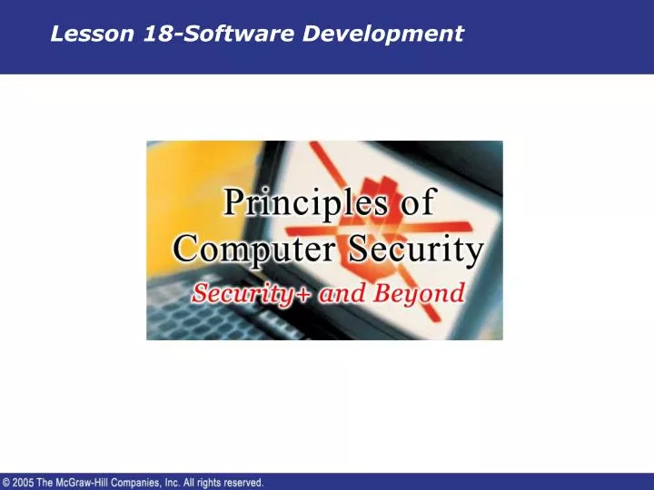 lesson 18 software development