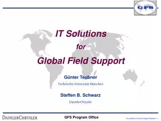 IT Solutions for Global Field Support