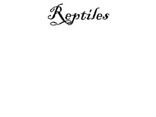 reptiles