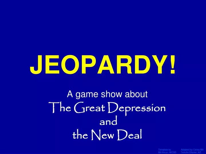 jeopardy