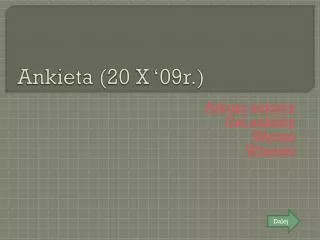 ankieta 20 x 09r