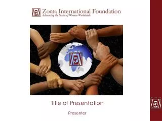 title of presentation