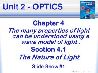 Unit 2 - OPTICS