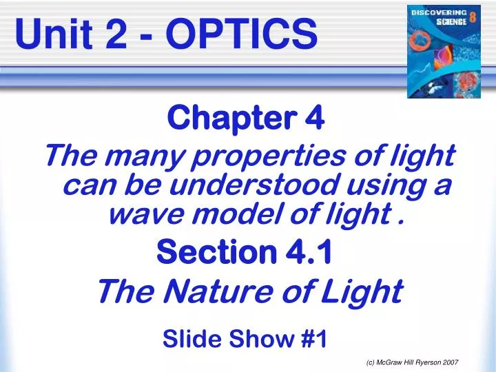 unit 2 optics