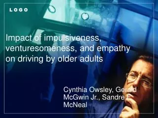 Impact of impulsiveness, venturesomeness, and empathy on driving by older adults
