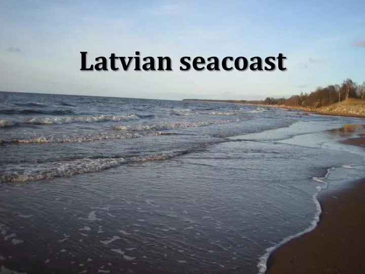latvian seacoast