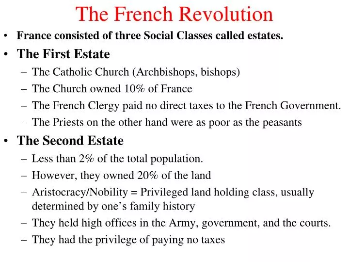 the french revolution