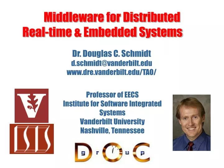 middleware for distributed real time embedded systems