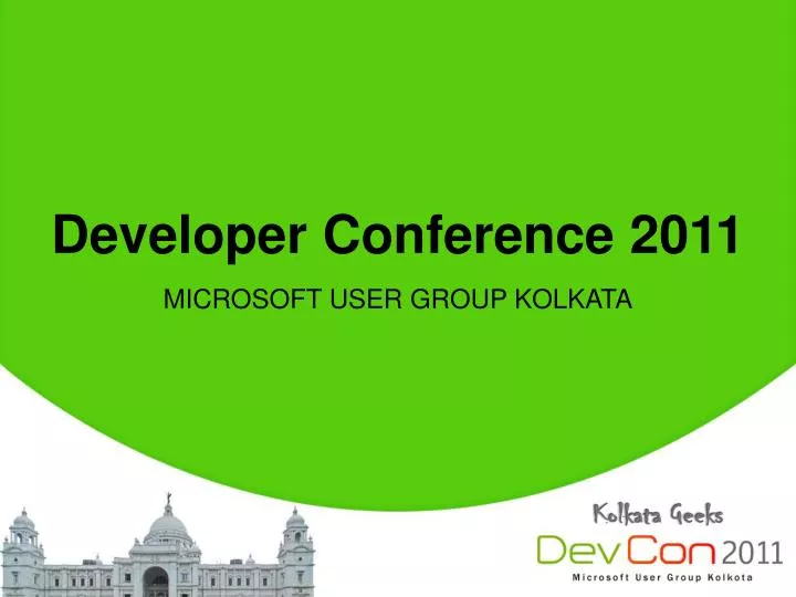developer conference 2011