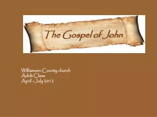 The Gospel of John