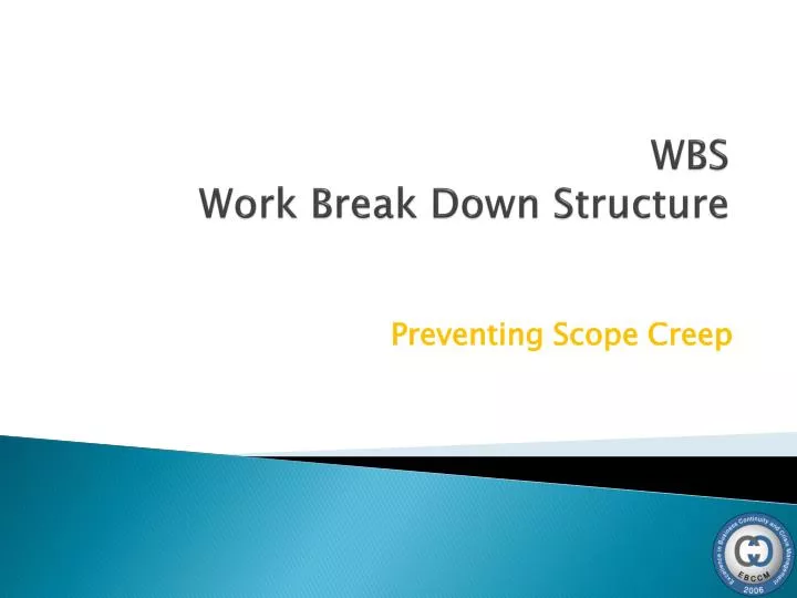 wbs work break down structure