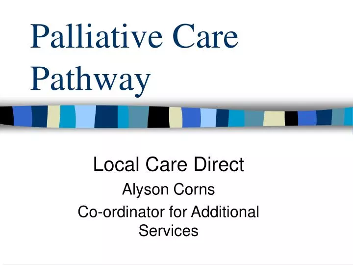 palliative care pathway