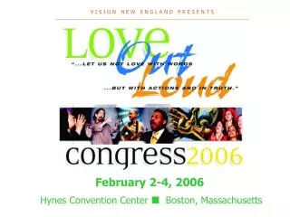 February 2-4, 2006 Hynes Convention Center ? Boston, Massachusetts
